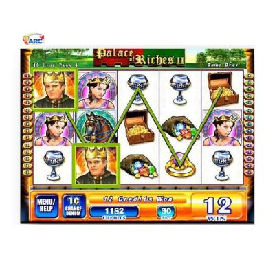 China PALACE of WEALTH (30 LINES) GOLDEN PALACE of WEALTH (30 LINES) gambling casino gambling gold PCB slot game for sale