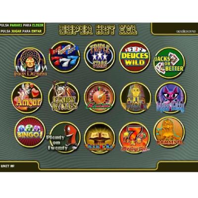 China Super Hot XXL 15 in 1 Gold Gambling Slot Multi Game Board For New MACHINE 2021 Gambling Gambling Gold for sale