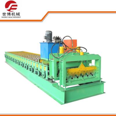 China Corrugated Roof Sheet Metal Forming Equipment With Full Automatic Control for sale