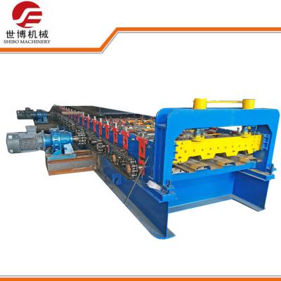 China Het volledige Automatische Broodje die van het Vloerdek Machine voor de Bouw van de Staalstructuur vormen Te koop