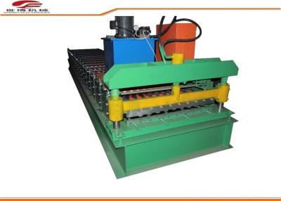 China Colored Steel Roller Shutter Door / Shutter Frame Forming Machine for sale