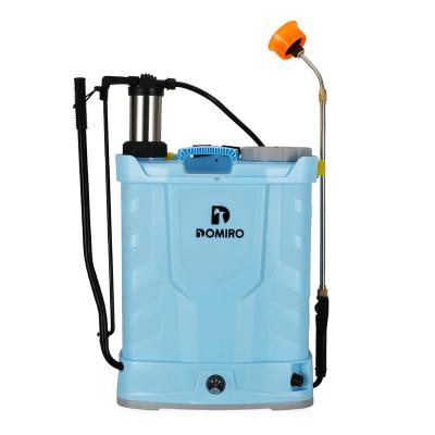 China Agriculture Battery Manual 2 in 1 16L 18L Electric Backpack Agriculture Sprayer for sale