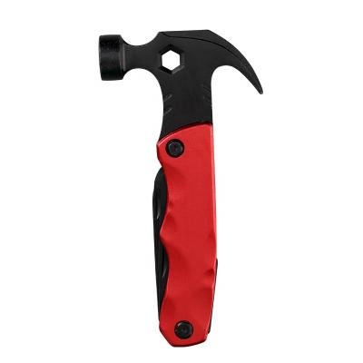 China Multifunctional Multifunctional Vehicle-mounted Hammer Claw Manufacturers Vehicle-mounted Claw Tool Fashion Design Fashion Hammer Claw Tool Survival Outdoor Camping Tool for sale