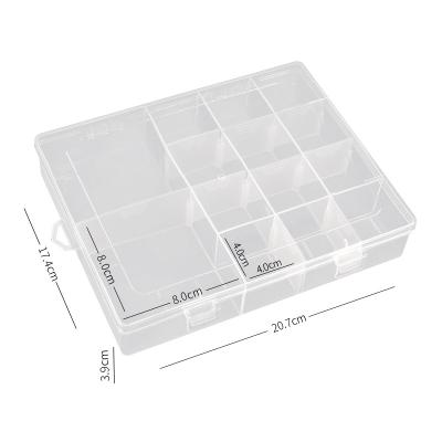 China Convenient DIY Nail Art Accessories Box Plastic Box For Nail Tips Container Custom for sale