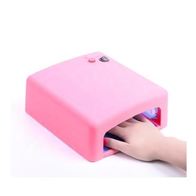 China Professional Nail Beauty 36W Nail Lamp UV Nail Art Pink and White Nail Lamp for sale