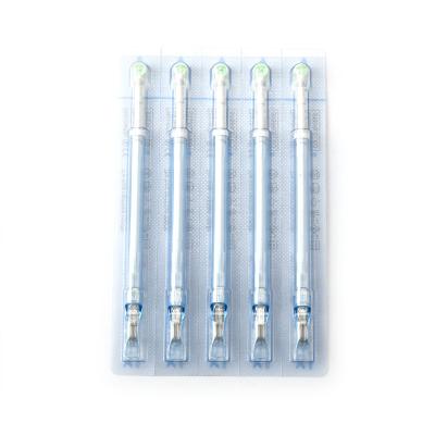 China Professional Disposable Needle E.O. GAS Sterilized WJX Permanent Scalp Micropigmentation Cartridge WJX Needle for sale