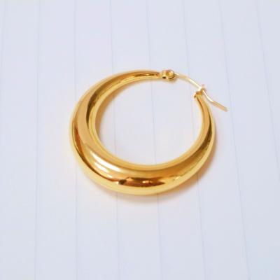 China Wholesale TRENDY good quality 18k gold plated stainless steel fashion earring display stand for women for sale