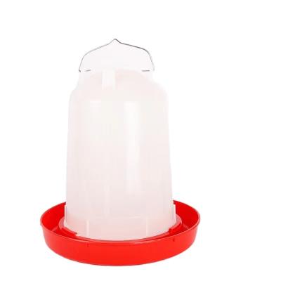 China 1.5kg Lathe Manual Chicken House Thickening Plastic Baby Chick Feeder With Handle for sale