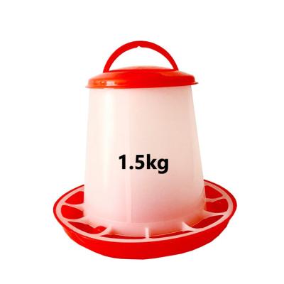 China Baby Chick Feeder And Waterer Combo Kit, Poultry Hanging Plastic Chicken House Containers Set For Chicken Duck Pigeon Quails Bird for sale