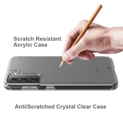 China Shockproof ; Anti scratch; 2021 Fashion Clear Anti Fingerprint Plastic Phone Cases Bulk For Samsung Galaxy A52 Smartphone Cover Cases for sale