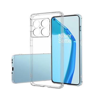 China Laudtec Shockproof Transparent Utra-thin Mobile Phone For Oneplus 10 pro 5G TPU Clear Space Protective Back Cover Case For Oneplus 8 for sale