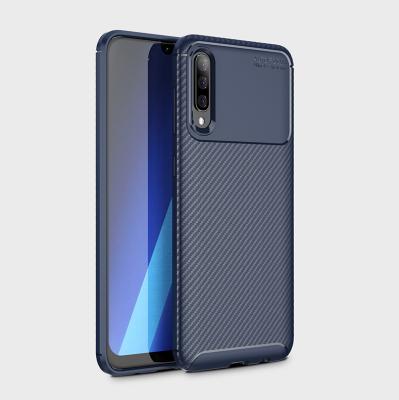 China New TPU Carbon Fiber Material Soft Tpu Laudtec Back Cover Phone Case For Samsung Galaxy A50s for sale