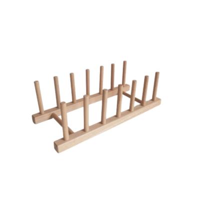 China New Design Kitchen Tool Stocked Above Folding Bamboo Dish Rack Sink Dish Rack Wood Dish Drying Rack for sale