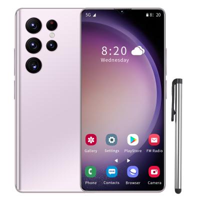 China Dual SIM Card Cheap Mobile Phone S22 Ultra  Unlocked Mobile 4G Smartphone 2GB+16GB RAM and ROM with 6.53 inch Big Drop Screen Cheap Price Tele for sale