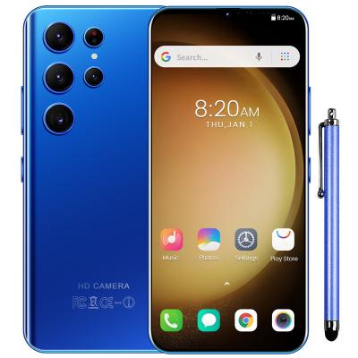 China Dual SIM Card Best Price S22 Ultra 6.53 inch large screen 1GB+16GB memory  smartphone performance gaming phone for sale