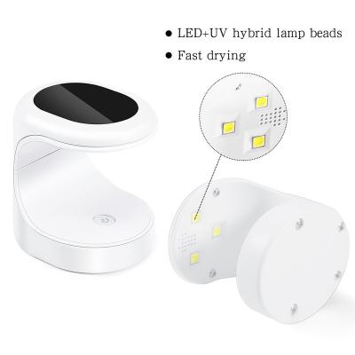 China Easy Carry Private Label Personal Care Nail Suppliers Nail UV LED Mini Lamp Smart Equipment for sale