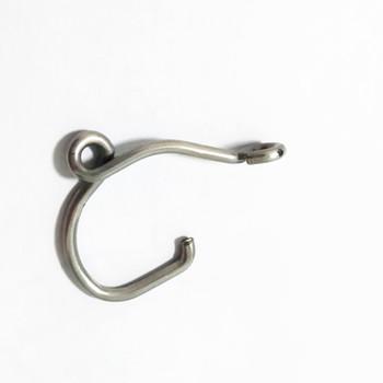 China 3D Spring Hook Corrugated Custom CNC Wire Bend Fish Hook Spring for sale