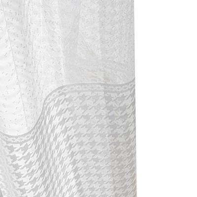 China Vandy home factory supply blackout blackout style pure white curtain Gauze Window direct embroidery popular Nordic modern transparent yarn sales for sale