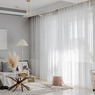 China Blackout Vandy House Ready Made Ready To Ship Modern Luxury Window Curtains Window Printing Hot Selling Sheer Curtain for sale