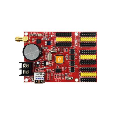 China Single Led Display Huidu HD-W63 Double Color WIFI Control Card Use For P10 Single Color Led Module Display Screendandan for sale