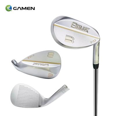 China GAMEN Stainless Steel Source Manufacturer Golf Carbon Steel Forged Key Wedge Golf Wedge for sale