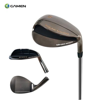 China GAMEN Stainless Steel Adjustable Golf Sand Wedge Degree Golf Sand Wedge Golf Training Straight Wedge for sale