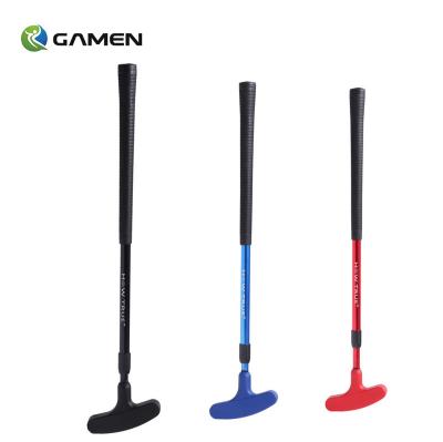 China Gamen Size Driver Kids Putter Adults Mini Iron Club Custom Made Rubber Adult Mini Golf Putters Adjustable Aluminum Miniature Golf for sale