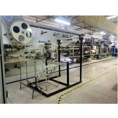 China Hygene Second Hand Baby Diaper Products Used Production Line Machine Manufacturing Supplier for sale