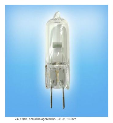 China LT03093 24V120W G6.35 100hrs Hospital/Microscope/Stage/Crystal Light, Dental Unit for sale