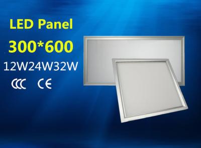 China 32W  600x600  slim square led panel light  100-130lm/w surface mounted  Good price for recessed led ceiling for sale