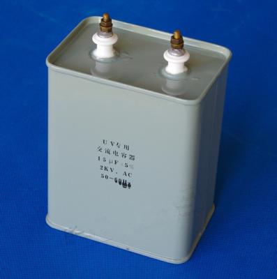 China 15uf 2000v uv lamp capacitor for uv machine High Quality Capacitor for sale