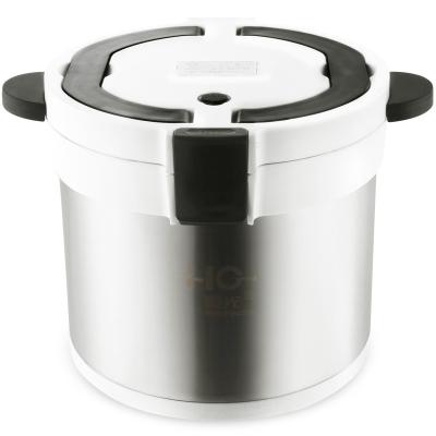 China Sustainable Stainless Steel Hg No Fire Energy Saving Cookware Pot Magic Recooking Cooking Pot Vacuum Thermal Cooker for sale