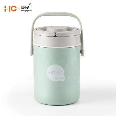 China PORTABLE Vacuum Pot 304 Stainless Steel Food Container Food Container Heat Insulated Tiffin Lunch Box for sale