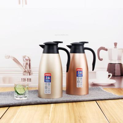 China Vacuum Flask Vacuum Flask Vacuum Metal Thermos Tea Coffee Teapot Viable Camping High Quality Kettle for sale