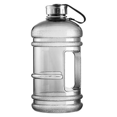 China Large Volume Sports Water Bottle Sustainable Kettle Drink Bottle Straight For Gym Exercise for sale