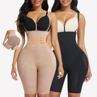 China HEXIN Dropshipping Breathable Compression Women Slimming Full Body Shaper Butt Lifter Shapewear Panties for sale