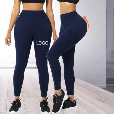 China Dropshipping 2020 Women Breathable High Waist Gaiters Seamless Tummy Control Butt Lift Up Slim Butt Lifter Pants Solid Color Shaper for sale