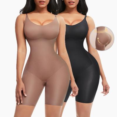 China Wholesale Breathable Top Body Shapers Full Abdomen Tummy Control Plus Size Butt Lifters Slimming Seamless Shapewear for sale