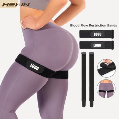 China HEXINCustom Breathable 1 Pairs Booty FBs Occlusion Workout Bands For Glutes Hip Blood Flow Restriction Booty Bands for sale