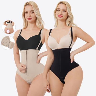 China Wholesale Custom Breathable Adjustable Butt Lifter Push Up Body Shaper Thong Control Tummy Shapewear High Waist Shapewear for sale