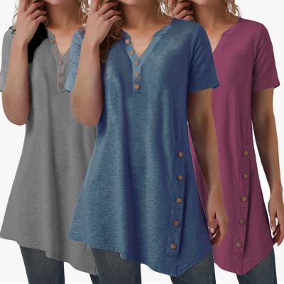 China QUICK DRY in Crew Neck Plain Sleeve Plain Summer Best Selling Short Tees and Tops for sale