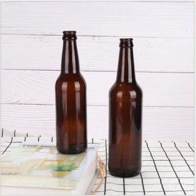 China Luxury Wholesale Beverage Glass Wine Bottles 500/250ml Brown Whiskey Brandy Clear Empty Glass Wine Decanter for sale