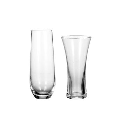 China Custom Clssic Wine Glass Cups 260ml Glass Tea Cups 300ml Clear Glass Water Cup for sale