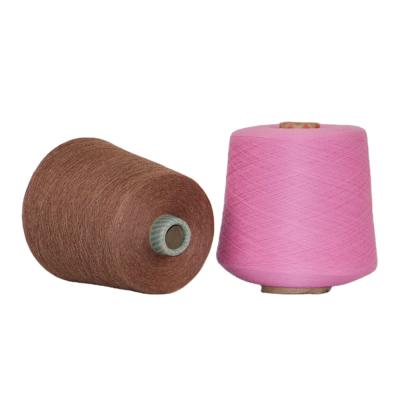 China 20 Colors 2/26Nm 14.5Micron Worsted 100% Stock Anti-Static Cashmere Yarn For Weaving And Knitting In Stock for sale