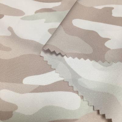 China SHENGZE High Quality Tear-Resistant 75D Polyester Printing Camouflage 100% Mechanical Pattern For Women Garment Fabrics for sale