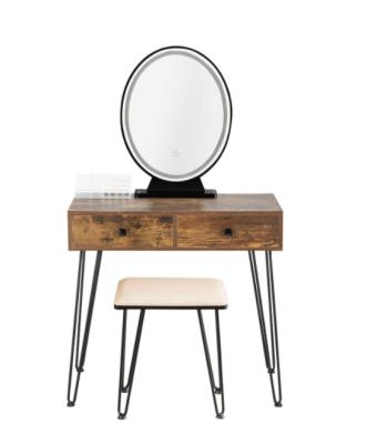 China (Other)Adjustable Home Office Makeup Dressing Table Set With Modern Mirror Dresser Makeup Table for sale