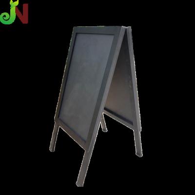 China 28 Portable Commercial Menu Board Wooden House Number Rack Display Stand for sale