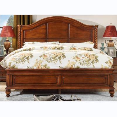 China Modern Home Luxury Wood Bedroom Furniture Direct Selling Double Bed for sale