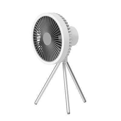 China Can be used as a makeup lamp usb rechargeable tripod outdoor portable fan camping tent small ceiling fan lamp for sale