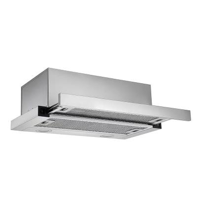 China Hotel 700mm apartment kitchen pull-out top suction range hood small size ultra-thin household small smoke machine for sale